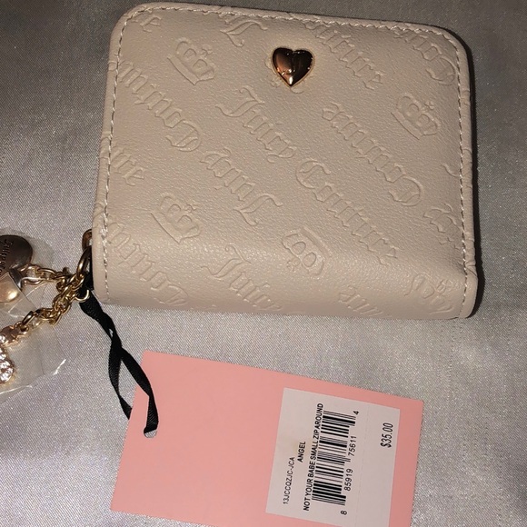 Juicy Couture Angel Not Your Babe Small Zip Around Bifold Wallet NWT - Picture 7 of 16